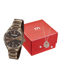 Relógio Mondaine Feminino Marrom 53817LPMVME4K3