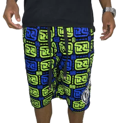 Bermuda Cyclone Veludo Verde Original 020515320 na internet