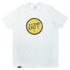 Camiseta UOT Branca/Mostarda ORIGINAL UMCM-0257 Cor-01
