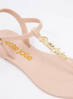Sandália Petite Jolie Noah II Nude PJ7257 - Experimente modas Uot | Maresia | Kenner