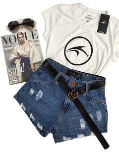 T-Shirt Maresia Feminina Branca 13317307