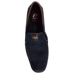 Mocassin Pegada Washed Blue-Washed Black 140907-14 - comprar online