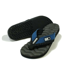 Chinelo Cyclone Preto-Royal 12230099