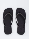 Chinelo Petite Jolie Refresh Shine Preto PJ7404