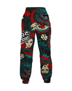 Calça Cyclone Veludo Preto e Vermelho ORIGINAL 030508190 na internet