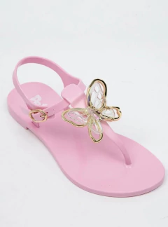 Sandália Infantil Petite Jolie Noah Rosa Camelia PJ7437IN