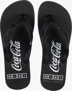 Chinelo Masc Coca Cola Preta/Preta CC4063