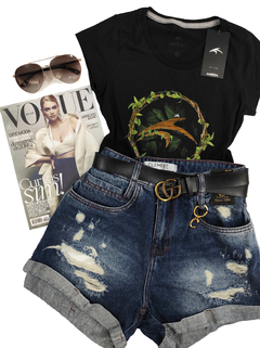 T-Shirt Maresia Feminina Preta 13317328