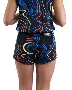 Short Cyclone Veludo Vermelho e Azul ORIGINAL 110502401 na internet