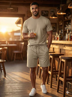 Conjunto Pacific Blue Bege 31014