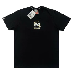 Camiseta Cyclone Preto 010237440 Original na internet
