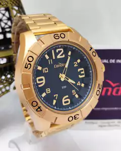 Relógio Condor Masculino Dourado COPC21JHO/7A - comprar online