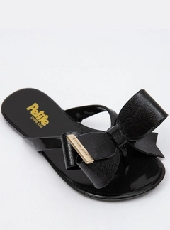 Chinelo Petite Jolie Infantil Preta PJ4533IN