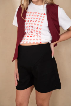 Short de Lino Mare - Lovely Mom´s