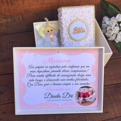 Caixa Afilhada com Bíblia - comprar online