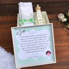 Caixa afilhados com toalha - comprar online