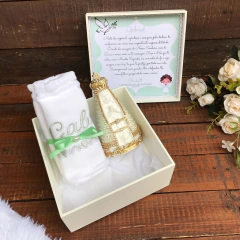 Caixa afilhados com toalha - Mãe de Primeira Store