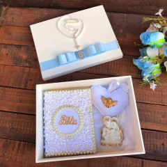 Caixa Afilhados com Bíblia Sagrada