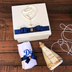 Caixa Batizado com Toalha - Mãe de Primeira Store