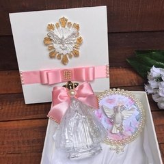 Caixa Para Afilhada de Crisma - Mãe de Primeira Store