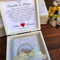 Caixa Padrinhos de Casamento - Mãe de Primeira Store