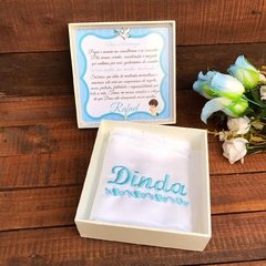 Convite Dinda com Toalha Bordada - Mãe de Primeira Store
