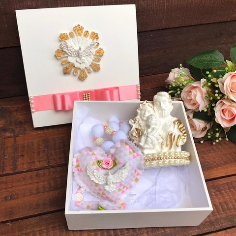 Convite Padrinhos com Sagrada Família