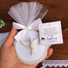 Lembrancinha Batizado Cinza - comprar online
