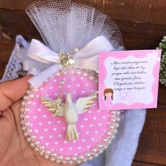 Lembrança Batizado Rosinha - Mãe de Primeira Store