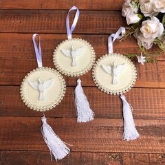 Lembrança Batizado Creme