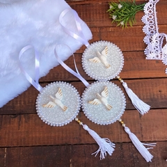 Lembrança de Batizado Cinza