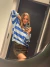 Buzo full stripes - Celeste y azul- en internet
