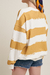 Buzo mustard stripes - tienda online