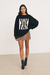 Buzo BLACK STRIPED HEART en internet