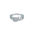 Anillo (1103) de plata 925 con zirconics engarzados