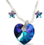 Collar Corazón 14mm + Aros estrella 4mm en internet