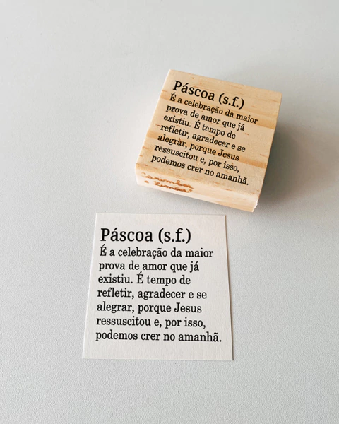 Carimbo Páscoa (s.f.)