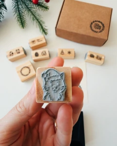 Kit de carimbos Natalinos | Detalhes de Natal na internet