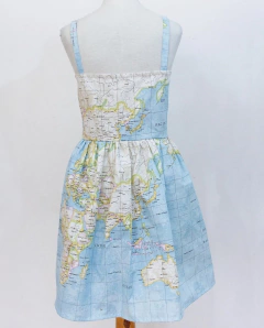 Vestido "Mundi" Celeste - Duds Clothing