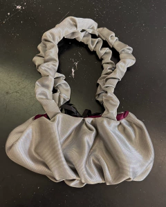 Cartera gris fruncida - comprar online