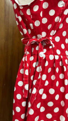Vestido "Polka" rojo - Duds Clothing