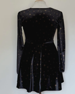 Vestido "Star" negro - Duds Clothing