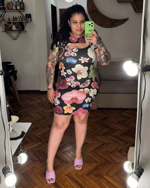 Vestido "Orquídeas"