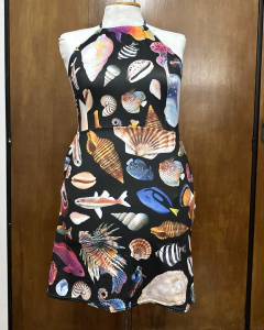 Vestido "Ocean" (halter) - comprar online