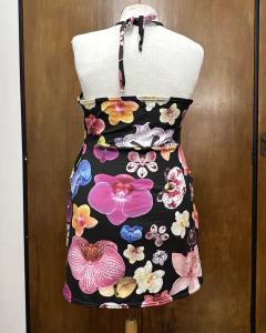 Vestido "Orquídea" (halter) - Duds Clothing