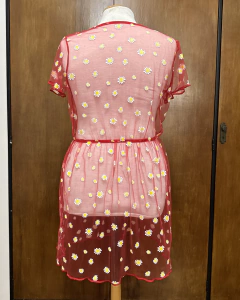 Vestido "Daisy" rojo - Duds Clothing