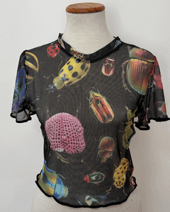 Crop top "Bugs" - comprar online