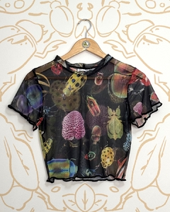 Crop top "Bugs"