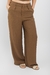 Imagem do Calça Pantalona Botão Marrom