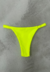 Calcinha Biquíni Lisa Tira Amarelo Neon - comprar online